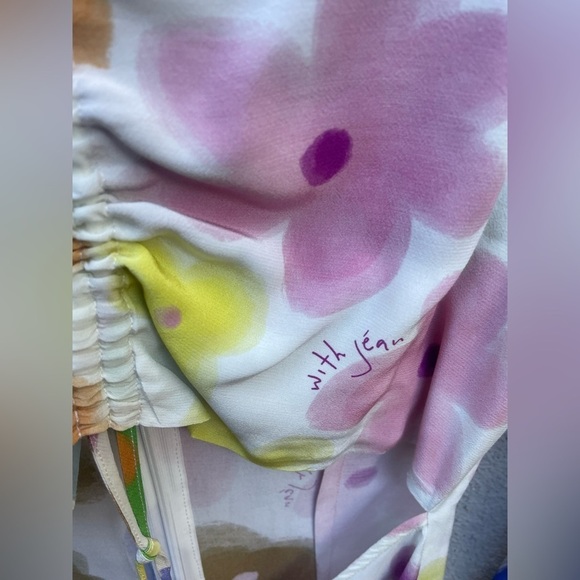 With Jean Hermana Dress Viola Tricolor - Picture 13 of 15